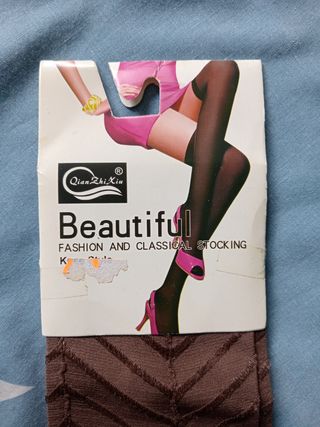 Medias marrones Queen & King - Talla única