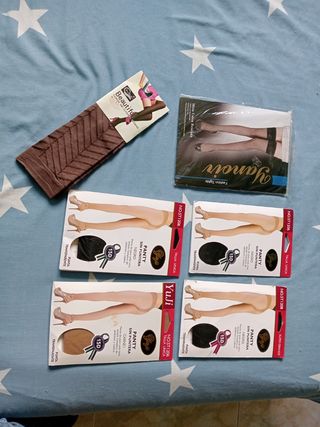 Medias marrones Queen & King - Talla única