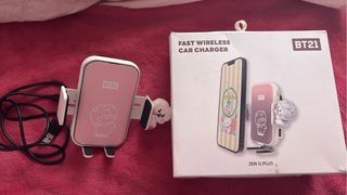 Cargador inalámbrico BT21 para coche RJ