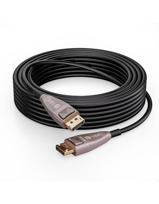 Cable de fibra óptica 16K Displayport 2.1 de 10m