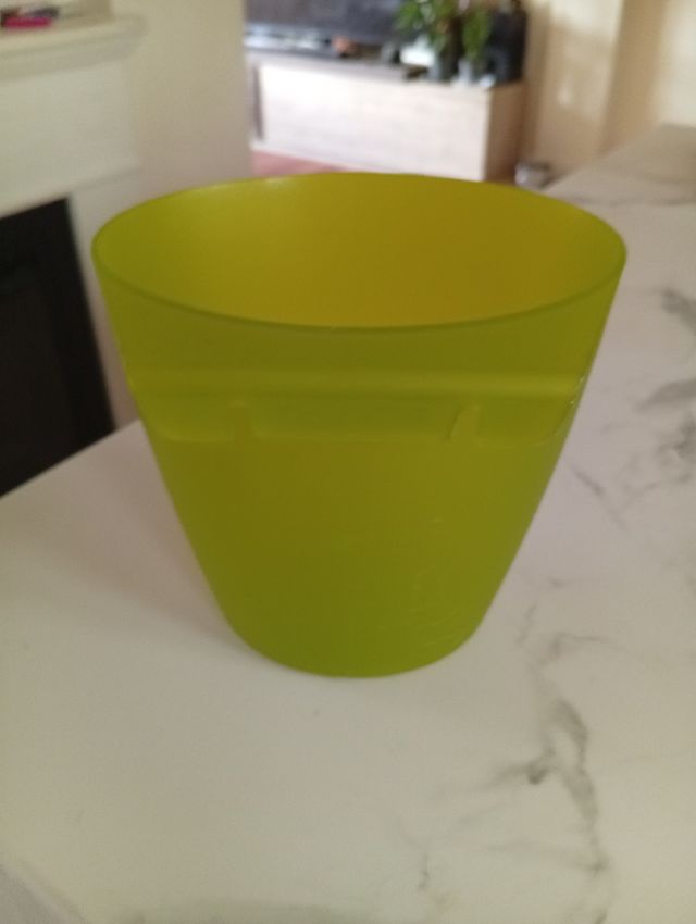 Contenedor cocina verde