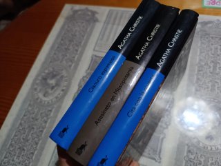 Lote de libros de Agatha Christie. Los que quedan.