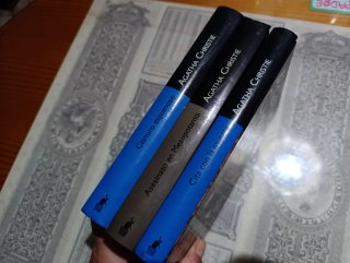 Lote de libros de Agatha Christie. Los que quedan.