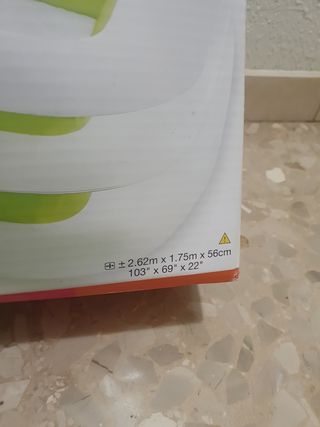 Piscina Intex 2.62m x 1.75m x 56