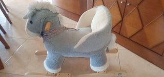 Caballo balancín infantil con sonido