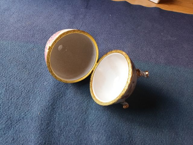 Huevo joyero vintage