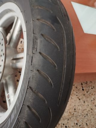 Llanta + Neumático Michelin 120/70-12