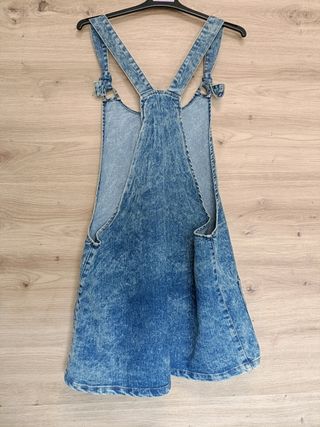 Vestido corto vaquero azul