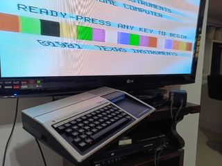 Texas Instruments TI-99 4A retrocomputer computer