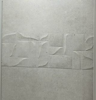 Azulejos relieve blanco 40x120 RC
