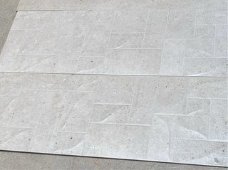 Azulejos relieve blanco 40x120 RC