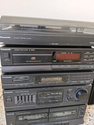 Minicadena Panasonic - HiFi vintage 