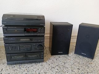 Minicadena Panasonic - HiFi vintage 