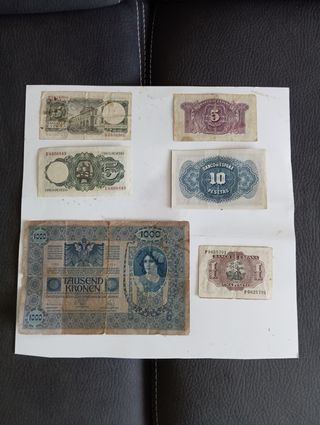 Lotes billetes antiguos España Pesetas