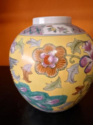 Jarrón antiguo porcelana china