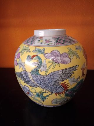 Jarrón antiguo porcelana china