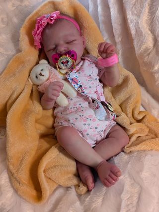 Reborn recién terminada  hecha por mi
