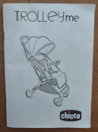 Silla paseo Chicco - Trolley. Rueda rota