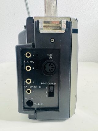 Radiocasete Sanyo M 7700LE Mini Boombox