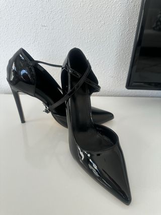 Zapatos tacón negros