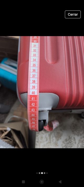 Maleta roja pequeña | Equipaje