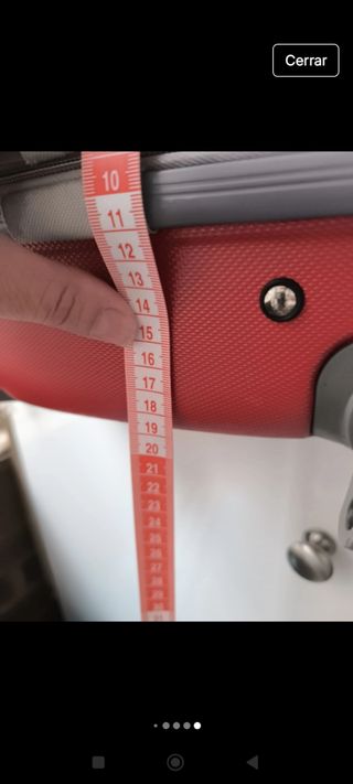 Maleta roja pequeña | Equipaje