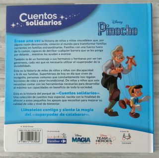 Pinocho (Cuentos Solidarios) (Spanish Edition)
