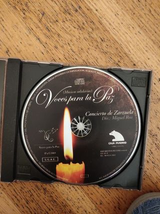 CD Voces para la Paz - Zarzuela