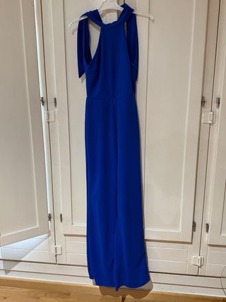 Blusa negra & mono azul - Tallas XS-S