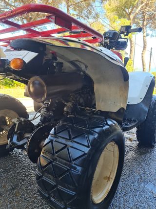 2 Quads Polaris Trail boss 325