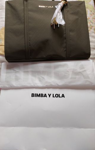 Bolso BIMBA Y LOLA verde oliva