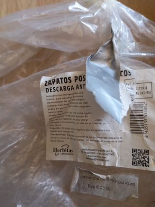 Zapato postoperatorios Herbitas XL.