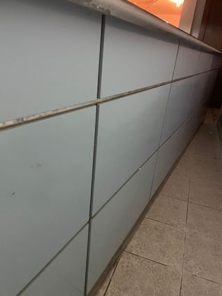 Barra heladeria acero inoxidable