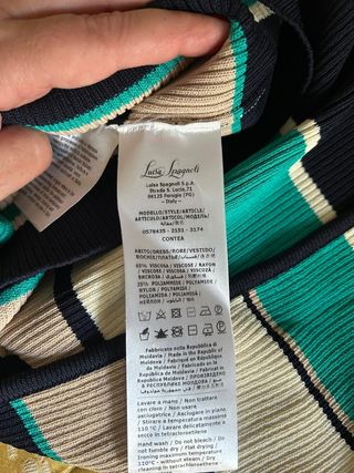 Vestito Luisa Spagnoli a righe