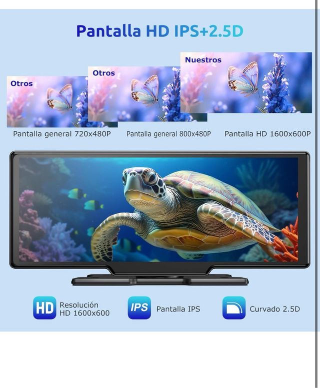 Pantalla ESSGOO 10.26" CarPlay Android Auto