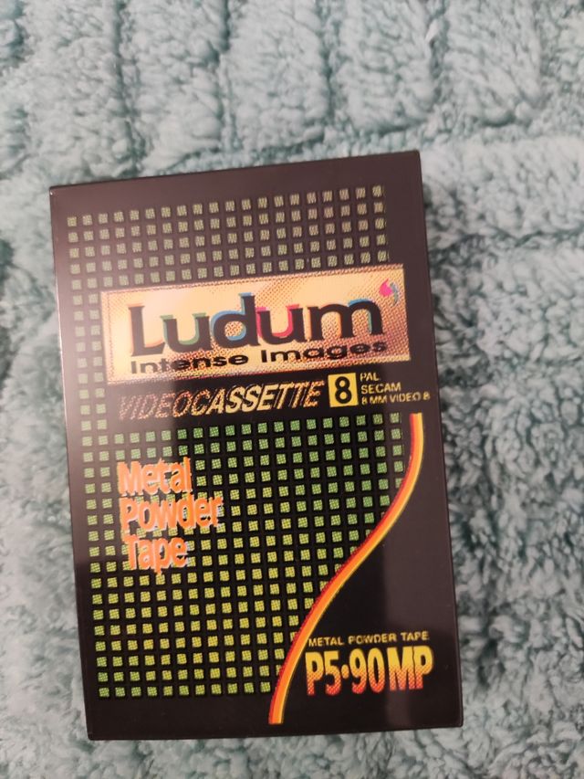 Cinta VHS Ludum 8 Metal Powder - NUEVA