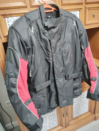 Chaqueta moto cordura negra XXL