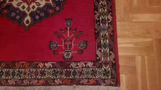 Alfombra persa roja - Lana