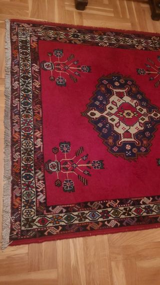 Alfombra persa roja - Lana