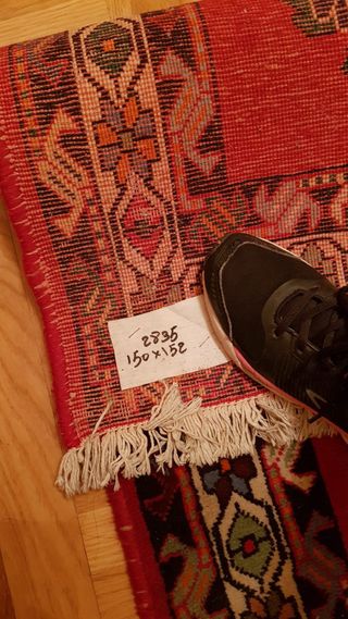 Alfombra persa roja - Lana