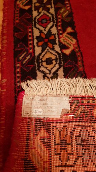 Alfombra persa roja - Lana