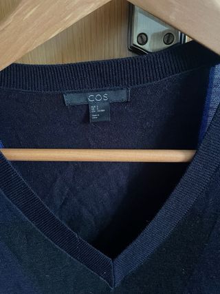 Jersey COS azul y negro - Talla S