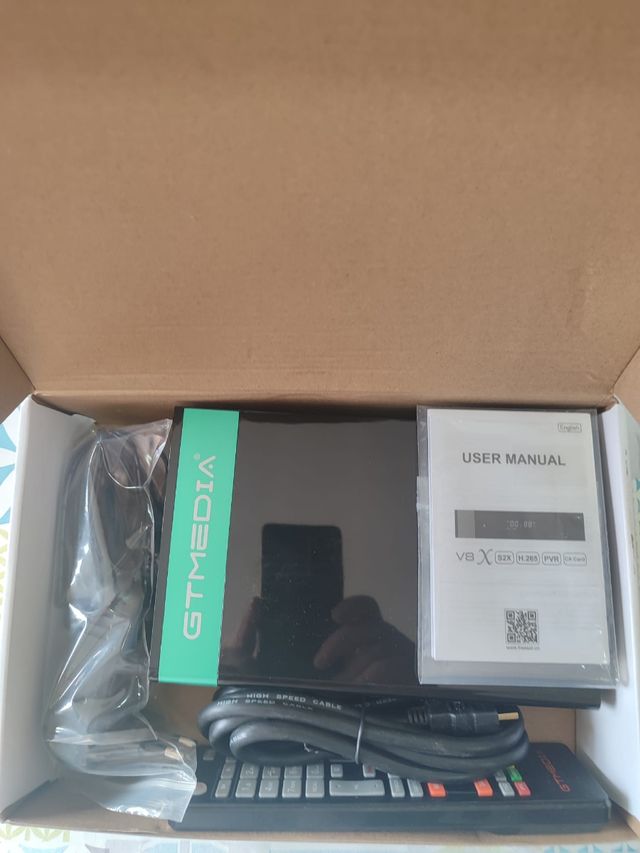 Gtmedia V8X: Receptor de TV