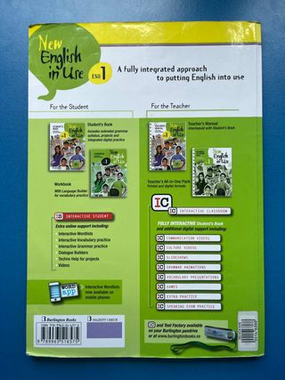 New English in Use ESO 1 Student's Book