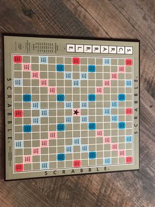 Scrabble antiguo Selchow & Righter