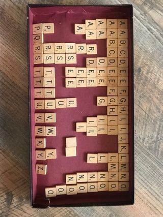 Scrabble antiguo Selchow & Righter