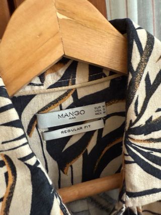 Camisa Manga Larga Mango - M