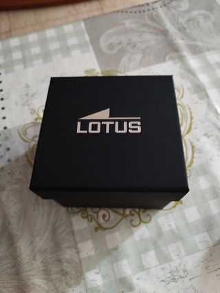 Reloj Lotus caballero marrón plata
