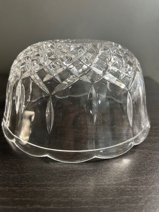 Bombonera cristal tallado vintage