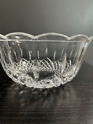 Bombonera cristal tallado vintage